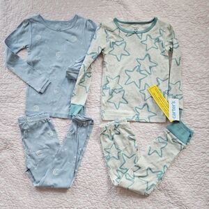 NWT Bundle Carter's Pajamas Sets Long Sleeve 5T 5 Toddler Gender Neutral Girl Bo